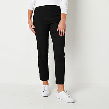 St. John's Bay Plus Women's Relaxed Fit Girl Friend Chino Pant