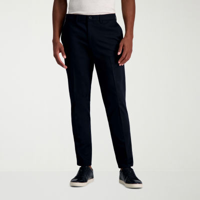 Haggar® Men's Wrinkle Free Slim Fit Flat Front Pant