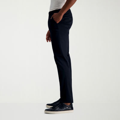 Haggar® Men's Wrinkle Free Slim Fit Flat Front Pant