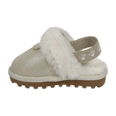 BEARPAW Toddler Rebecca Suede Slip-On Slippers