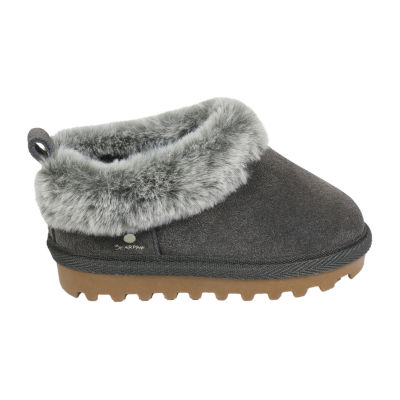 BEARPAW Toddler Asher Suede Moccasin Slippers