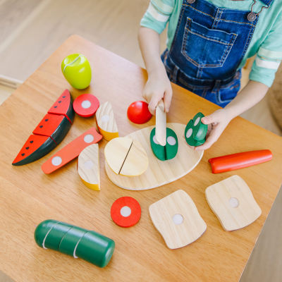 Melissa & Doug Cutting Food Playset