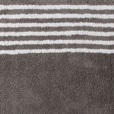 Liz Claiborne Horizontal Stripe Bath Rug