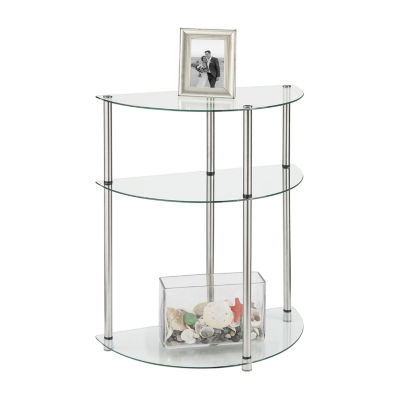 Designs2go Living Room Collection Glass Console Table