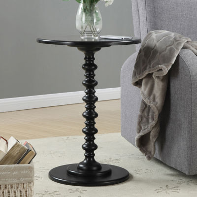 Palm Spindle End Table