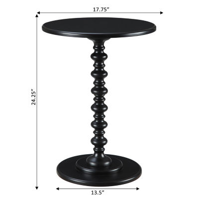 Palm Spindle End Table