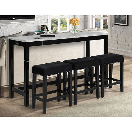 Celeste 4-pc. Bar Set, One Size, Black