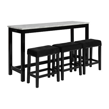 Celeste 4-pc. Bar Set, One Size, Black