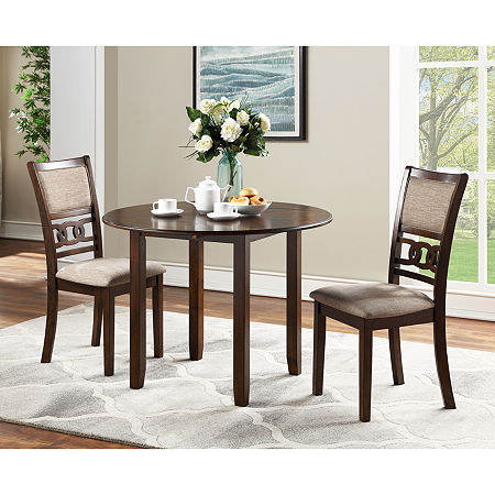 Gia 3-pc. Rectangular Dining Set, One Size, Brown