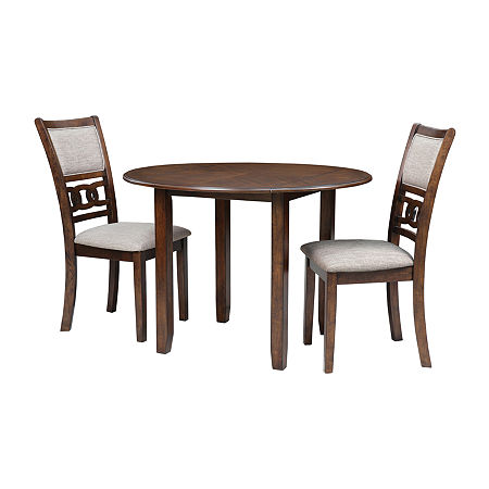 Gia 3-pc. Rectangular Dining Set, One Size, Brown