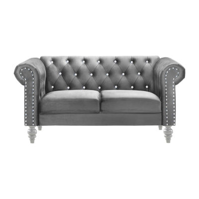 Emma Roll-Arm Loveseat