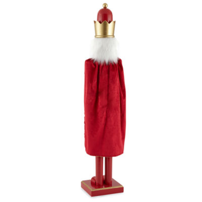 North Pole Trading Co. 36in Cape Christmas Nutcracker