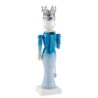 North Pole Trading Co. 14in Frost Queen Christmas Nutcracker