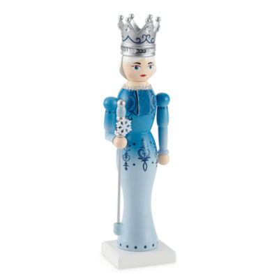 North Pole Trading Co. 14in Frost Queen Christmas Nutcracker