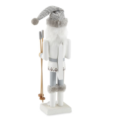 North Pole Trading Co. 14in Ski Man Christmas Nutcracker