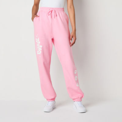 Skinnydip London Pink Logo Womens Bratz Dolls Jogger Pant Juniors