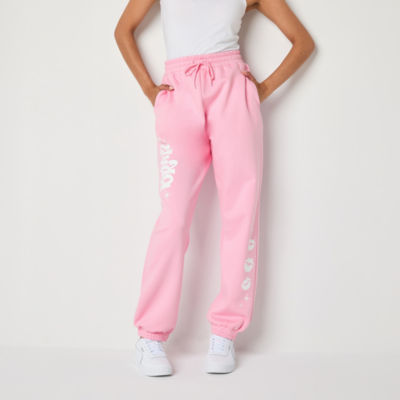 Skinnydip London Pink Logo Womens Bratz Dolls Jogger Pant Juniors