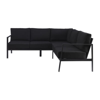 Track-Arm Upholstered Sectional