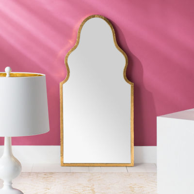 Safavieh 14.5" X 23.5" Gold Argabah Wall Mount Wall Mirror