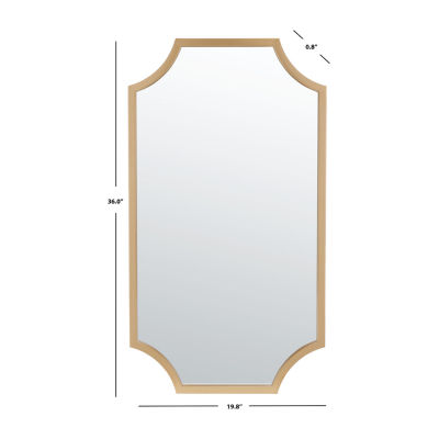 Safavieh 19.75 X 36 Elenin Wall Mount Wall Mirror