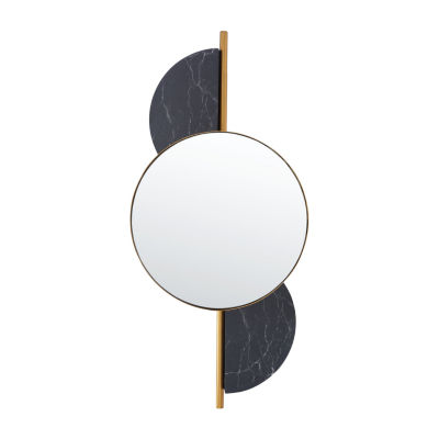 Safavieh 16.5" X 36" Gold Laurelle Wall Mount Wall Mirror