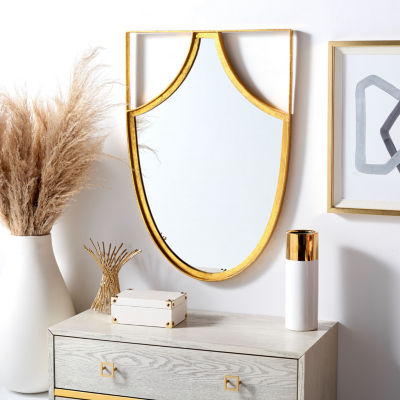 Safavieh 21.75" X 31.5" Gold Tyne Wall Mount Wall Mirror