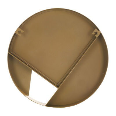 Safavieh 16 X 16 Gold Essa Wall Mount Round Wall Mirror