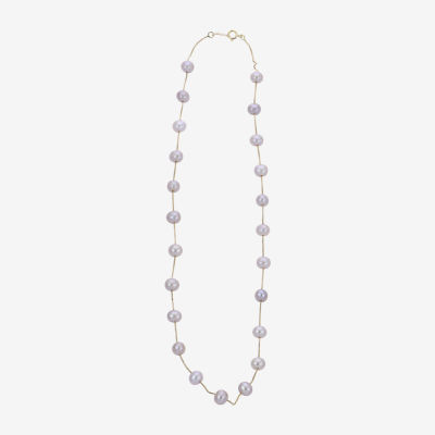 Womens Pink 17 Inch Strand Necklace