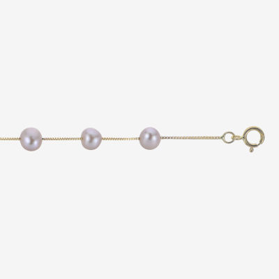 Womens Pink 17 Inch Strand Necklace