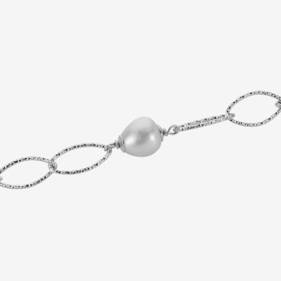 8.5-9Mm Cultured Freshwater Pearl Sterling Silver Necklace