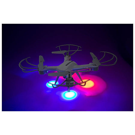 Sky Rider X-31 Shockwave: Quadcopter Drone, One Size, Gray