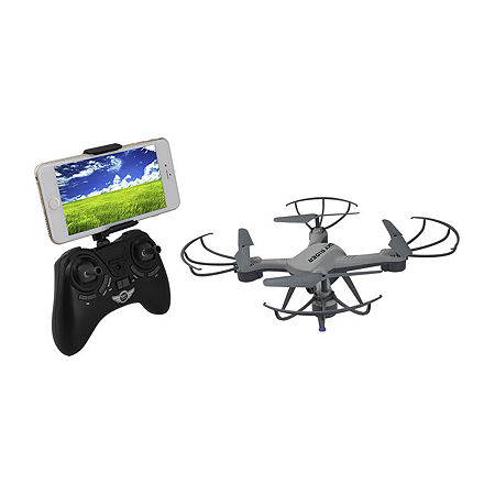 Sky Rider X-31 Shockwave: Quadcopter Drone, One Size, Gray