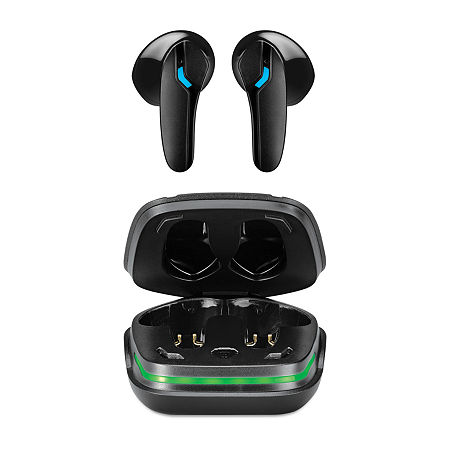 ILive Truly Wireless Gaming Style Earbuds, One Size, Black