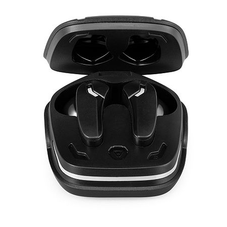 ILive Truly Wireless Gaming Style Earbuds, One Size, Black