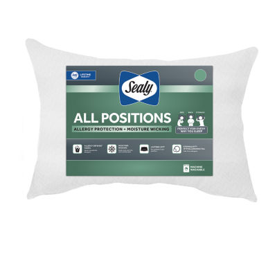 Sealy All Positions Allergy Protection Pillow