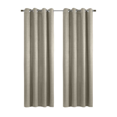 Thermaplus Paris Grommet Top Energy Saving 100% Blackout Single Curtain Panel
