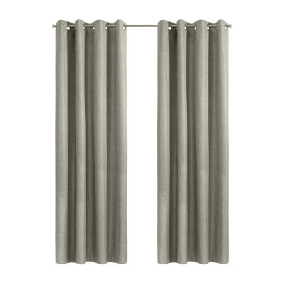 Thermaplus Denver Grommet Top Energy Saving 100% Blackout Single Curtain Panel