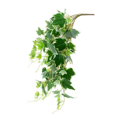 31.5'' Green and White Ivy Spring Floral Hanging Bush