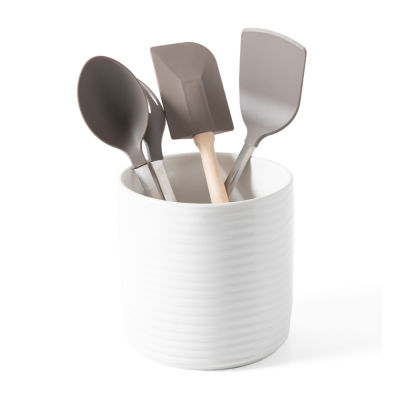 Martha Stewart Ceramic 7" Utensil Crock