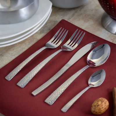 MegaChef Baily 20-pc. 18/10 Stainless Steel Flatware Set
