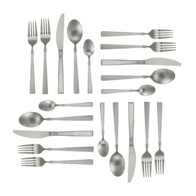 Megachef Cravat 20-pc. 18/10 Stainless Steel Flatware Set