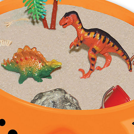 Sandbox Critters Mini Play Set - Dinosaur Toy Playset, One Size, Orange