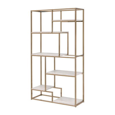 Klellia Home Office Collection 6-Shelf Bookcase