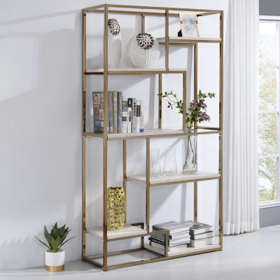 Klellia Home Office Collection 6-Shelf Bookcase