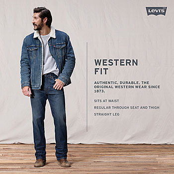 Levi's® Mens Western Fit Cowboy Jeans - Stretch, Color: So Lonesome -  JCPenney