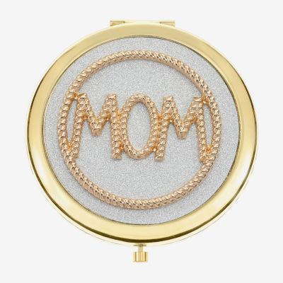 Mixit Gold Tone Mom Compact Mirror, Color Gold Tone JCPenney