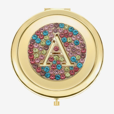 Mixit Gold Tone Compact Mirror JCPenney