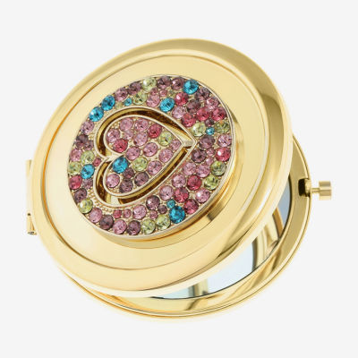 Mixit Gold Tone Gold Tone Mirrored Heart Compact Mirrors, Color Multi JCPenney