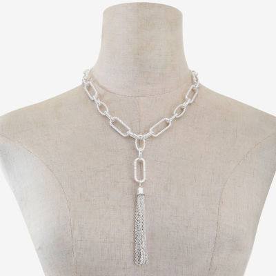 Liz Claiborne Womens 18 Inch Y Necklace