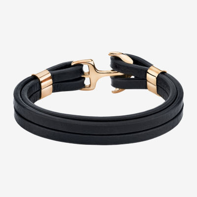 Mens Stainless Steel Strand Bracelet